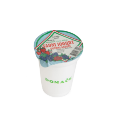 Sadni čvrsti jogurt gozdni sadeži - Mlekarstvo Podjed