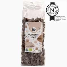 Bio pirine rožice z lanenimi semeni - Barbio's